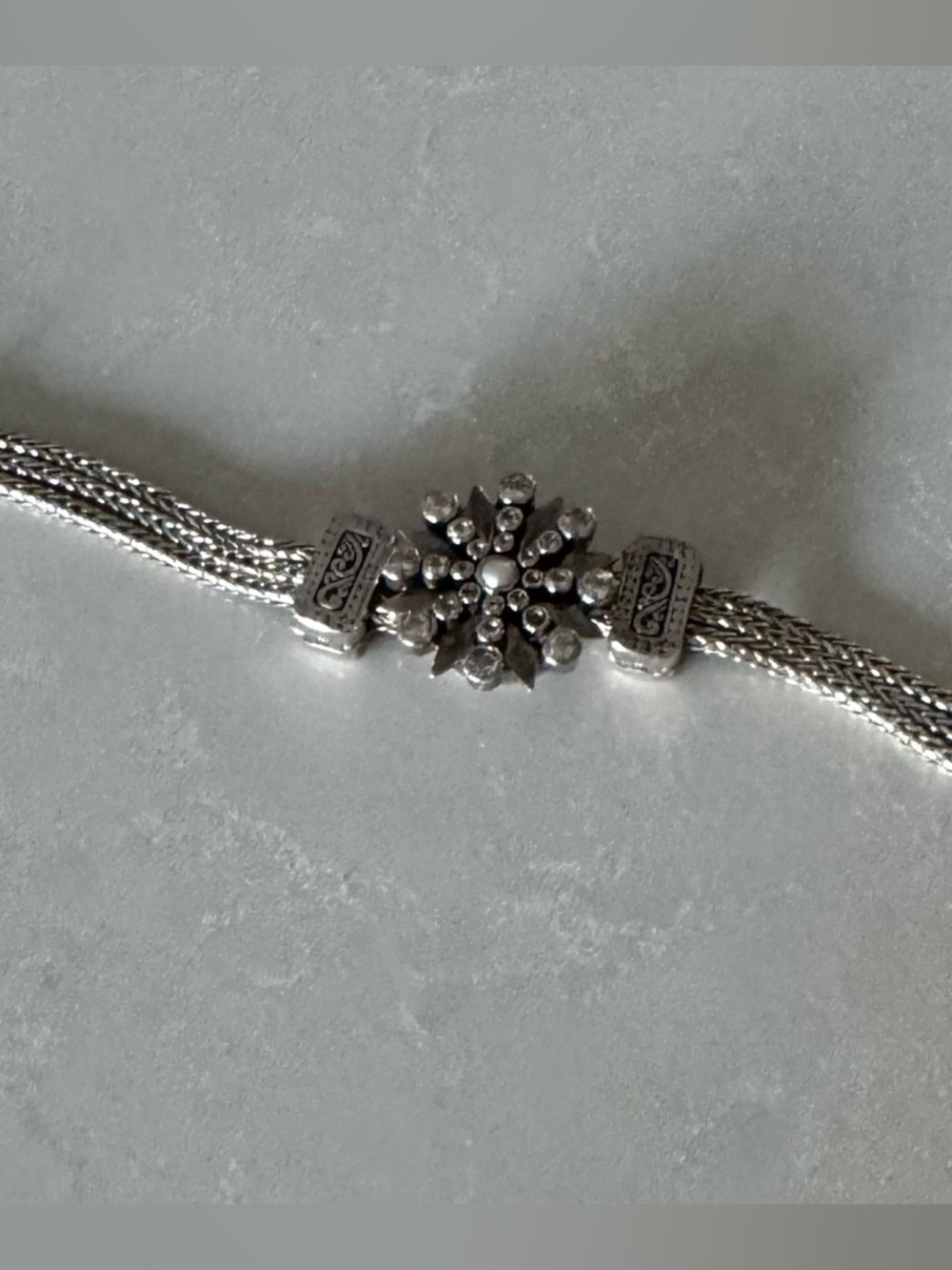 Lori Bonn 925 SS slide bracelet